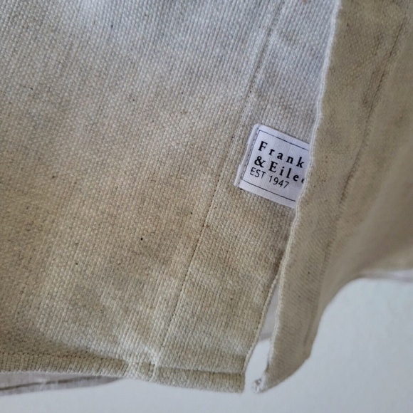 Unworn Frank & Eileen McLoghlin Shirt Jacket in Natural Shacket - Picture 10 of 12